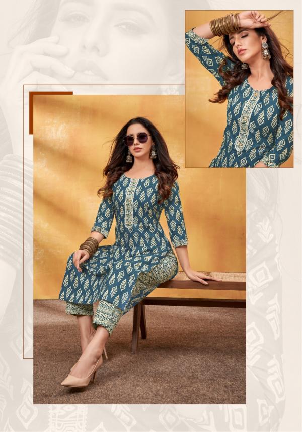 balaji shanaya vol-1 Cotton Designer kurti with pant Collection